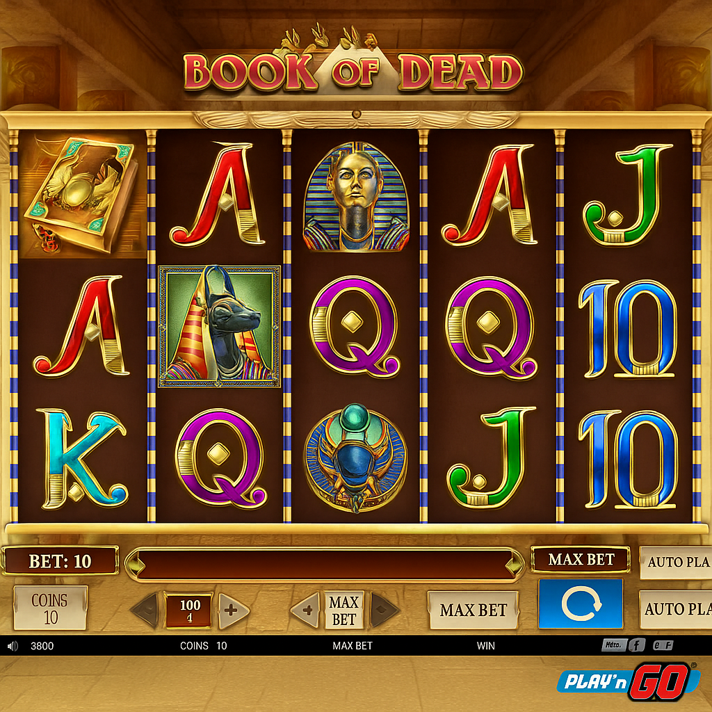 Ice Casino - Book of Dead Slot Game - Free Spins