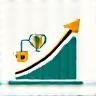 Image representing achievement or graph icon